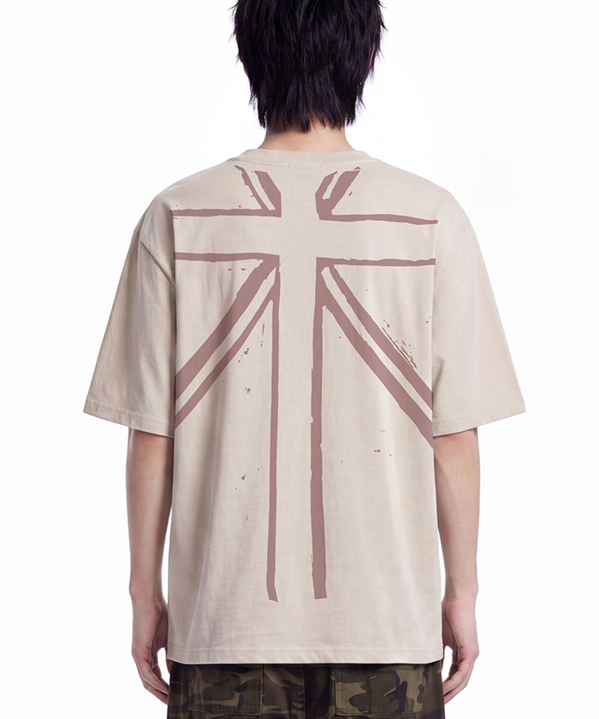 그레이버(GRAVER) [UNISEX]UNION FLAG 헨리넥반팔티_2color