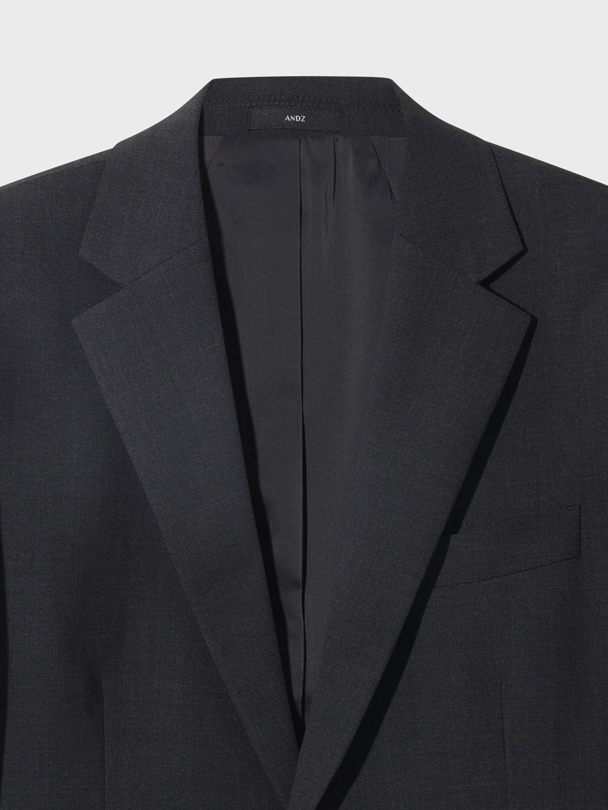 앤드지(AND Z) 남성 TOLLEGNO 3D WOOL 풀라이닝 정장 상의_BZG3SB1202GR