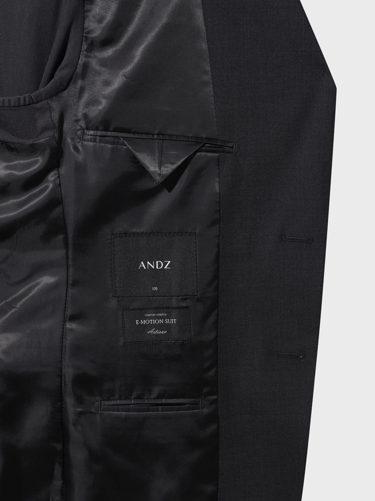 앤드지(AND Z) 남성 TOLLEGNO 3D WOOL 풀라이닝 정장 상의_BZG3SB1202GR