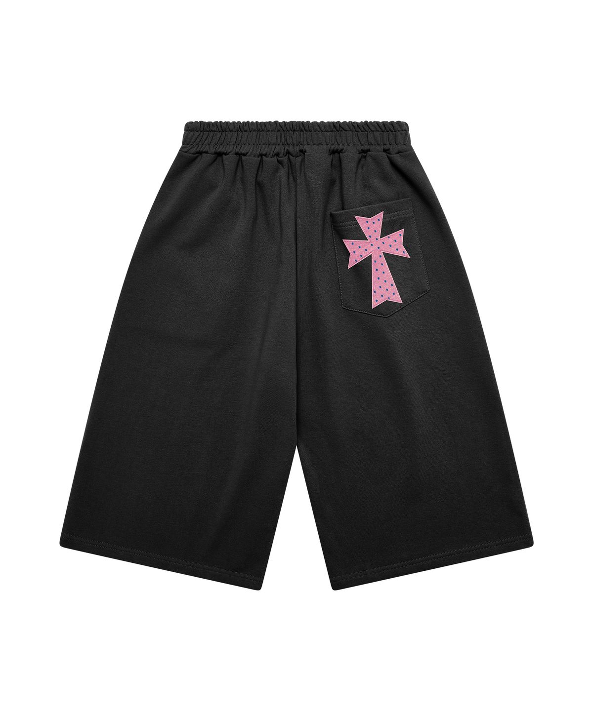 그레이버(GRAVER) [UNISEX]DOT CROSS 자수 버뮤다팬츠_3color