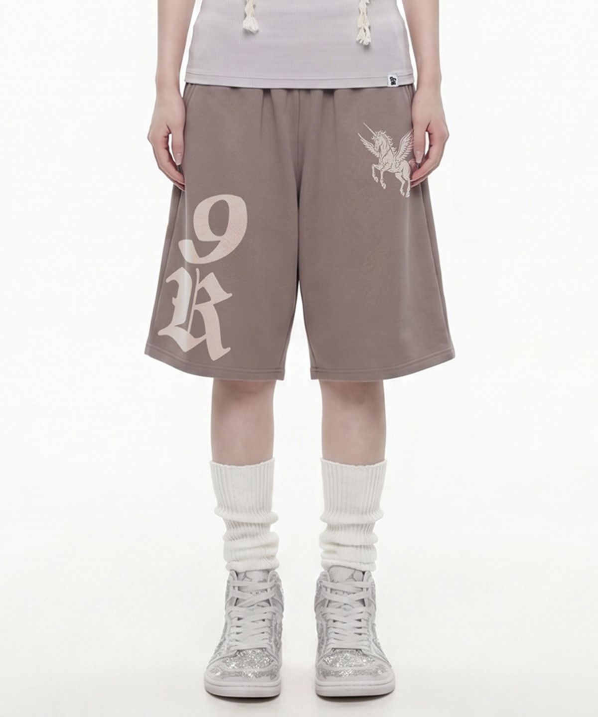 그레이버(GRAVER) [UNISEX]HORSE 9R 버뮤다팬츠_3color