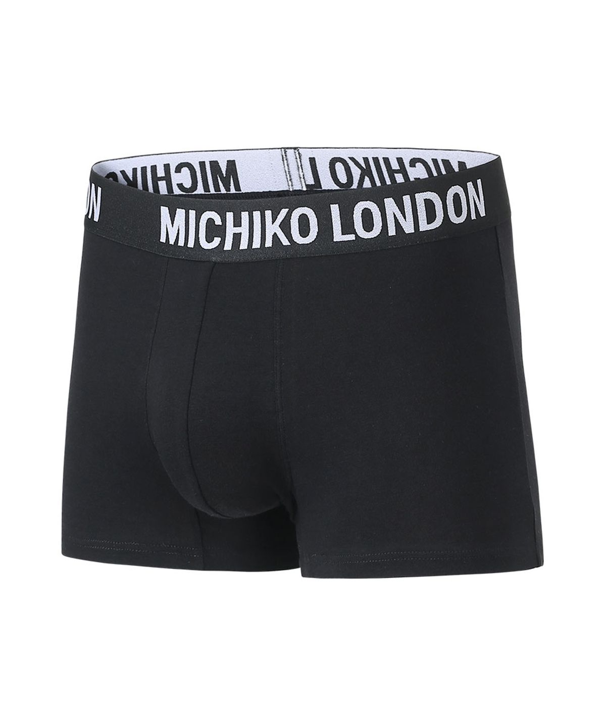 미치코런던 스포츠(MICHIKO LONDON SPORTS) 맨즈 소프트 코튼 블랙 밴딩 드로즈