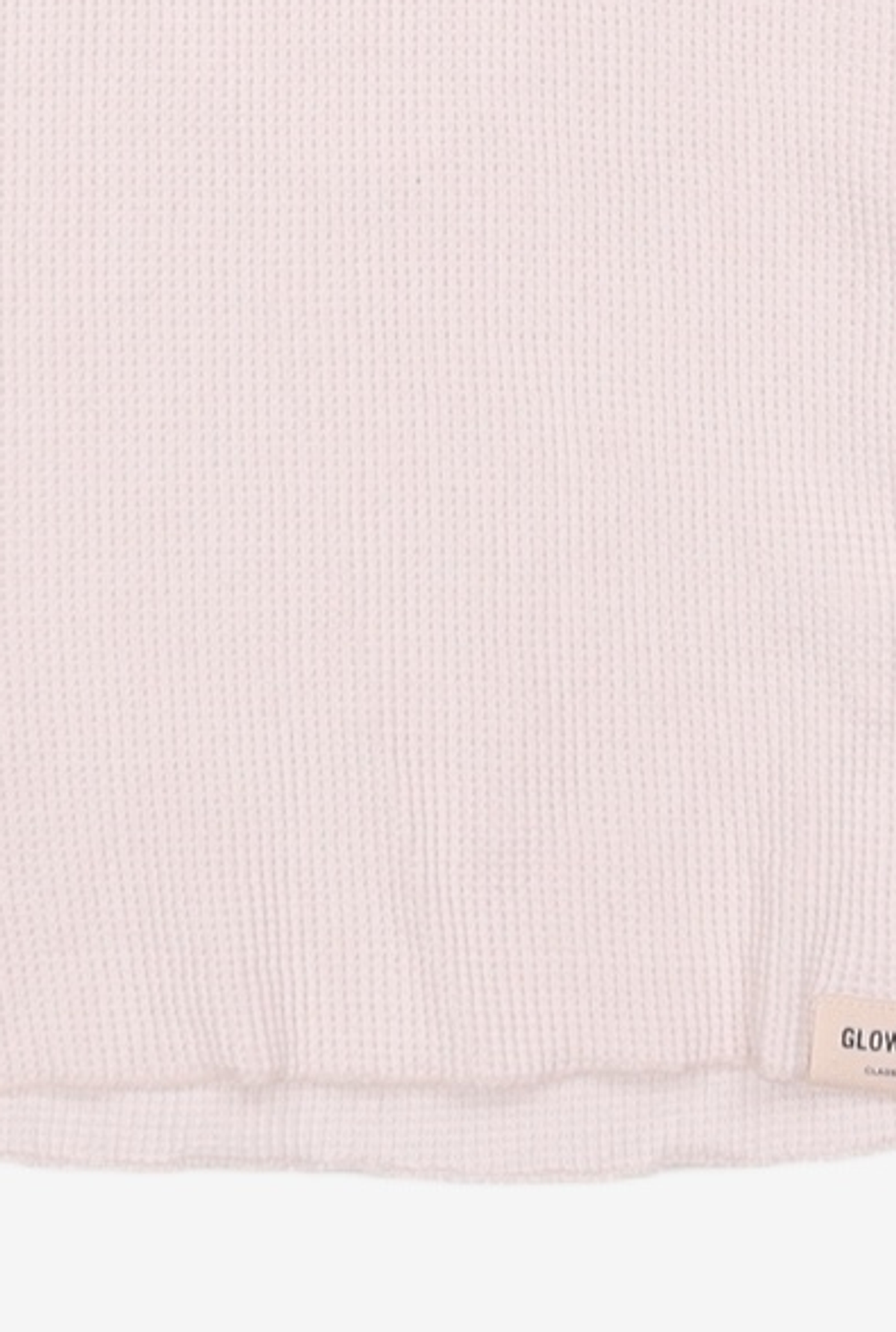 글로니(GLOWNY) 3/4 G WAFFLE BUTTON FLY TEE (WHITE) M