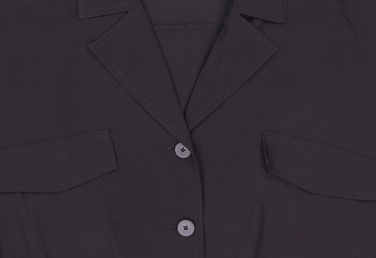 미쏘(MIXXO) 테일러드 아웃포켓 블라우스 MIWBWB801B S
