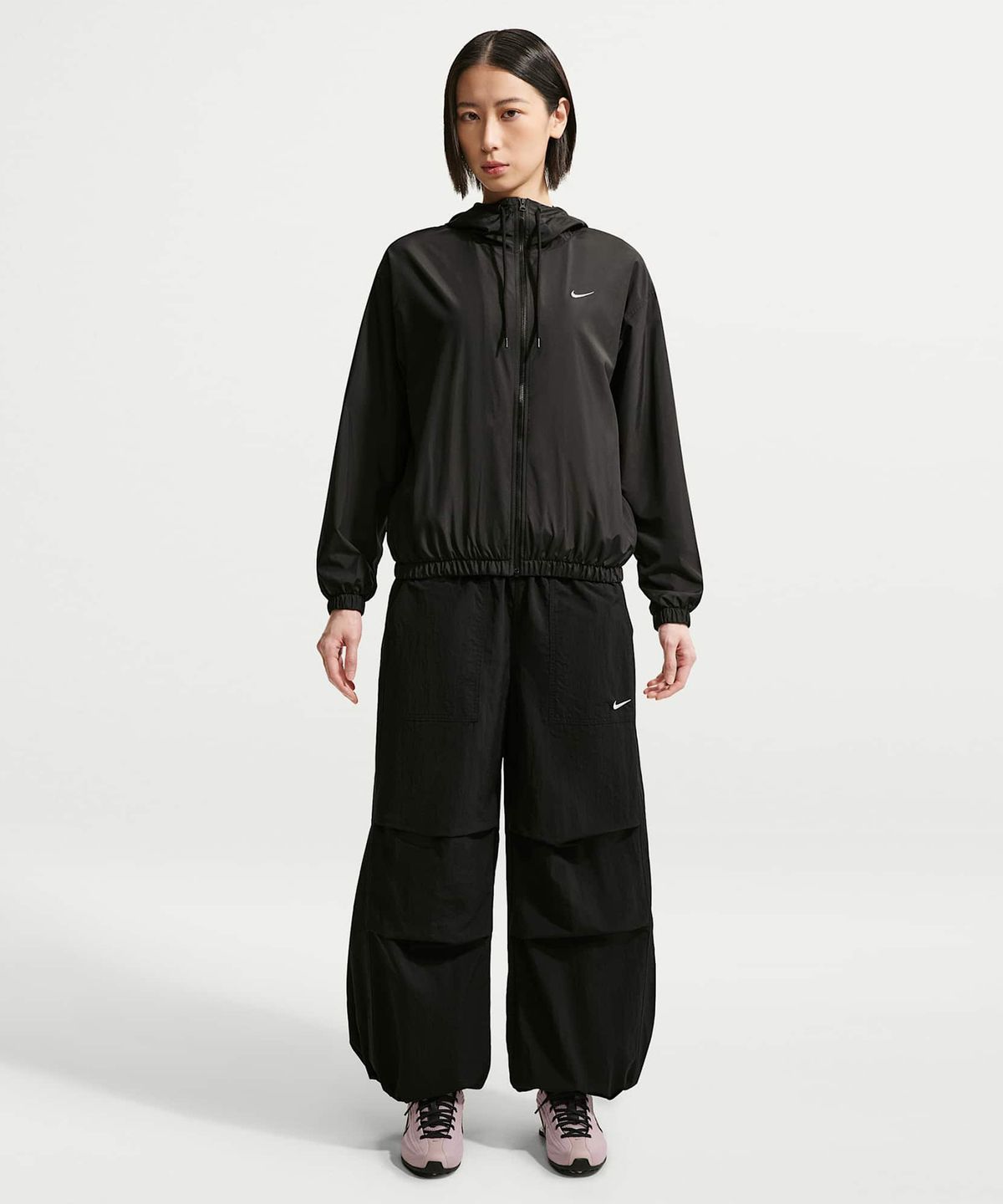 나이키(NIKE) 스포츠웨어 UV 루즈 핏 후드 재킷 W - 블랙:세일 / IM8162-010