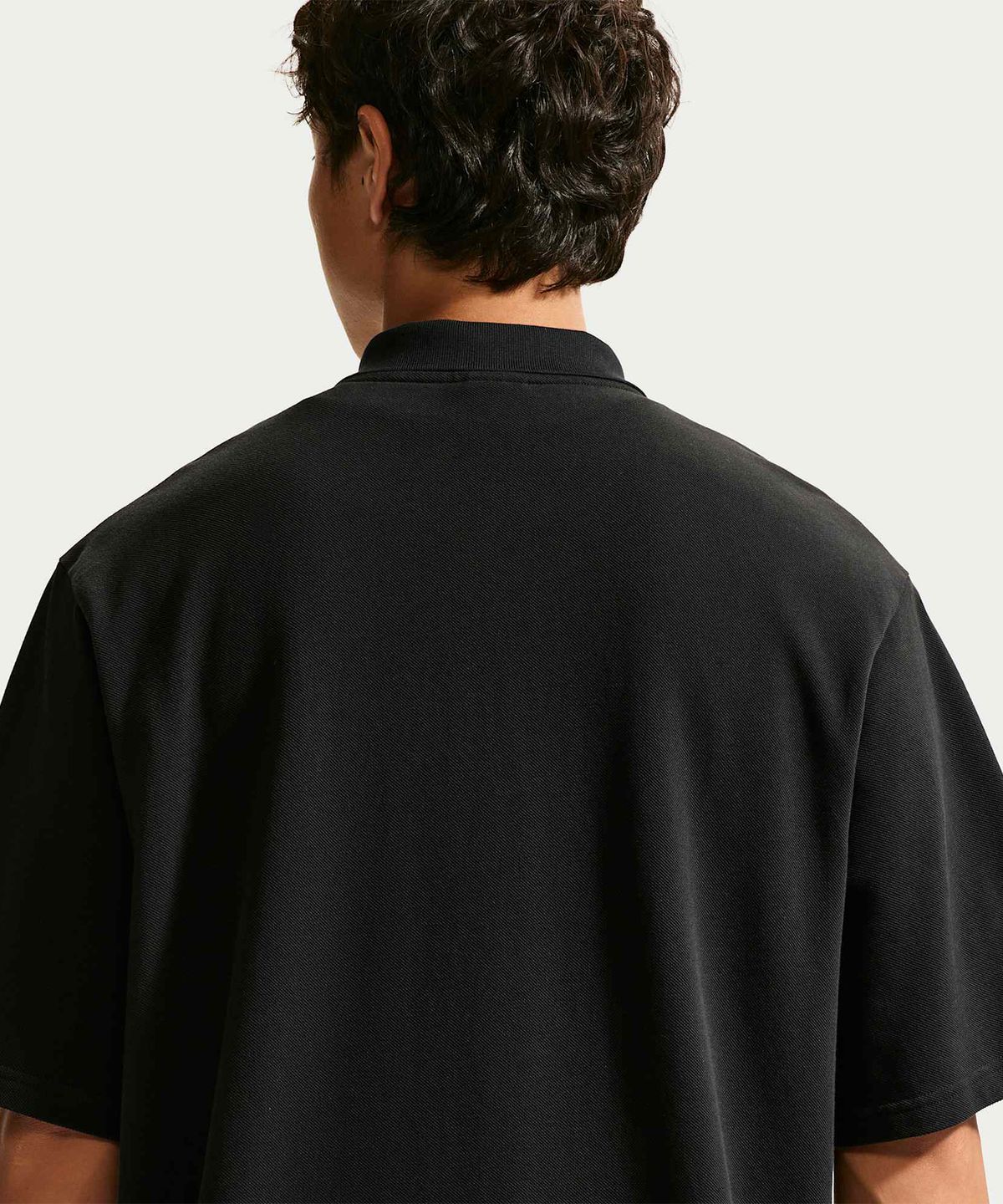 나이키(NIKE) 유어 메시지 히어 폴로 M - 블랙:세이프티 오렌지 / IO1674-010