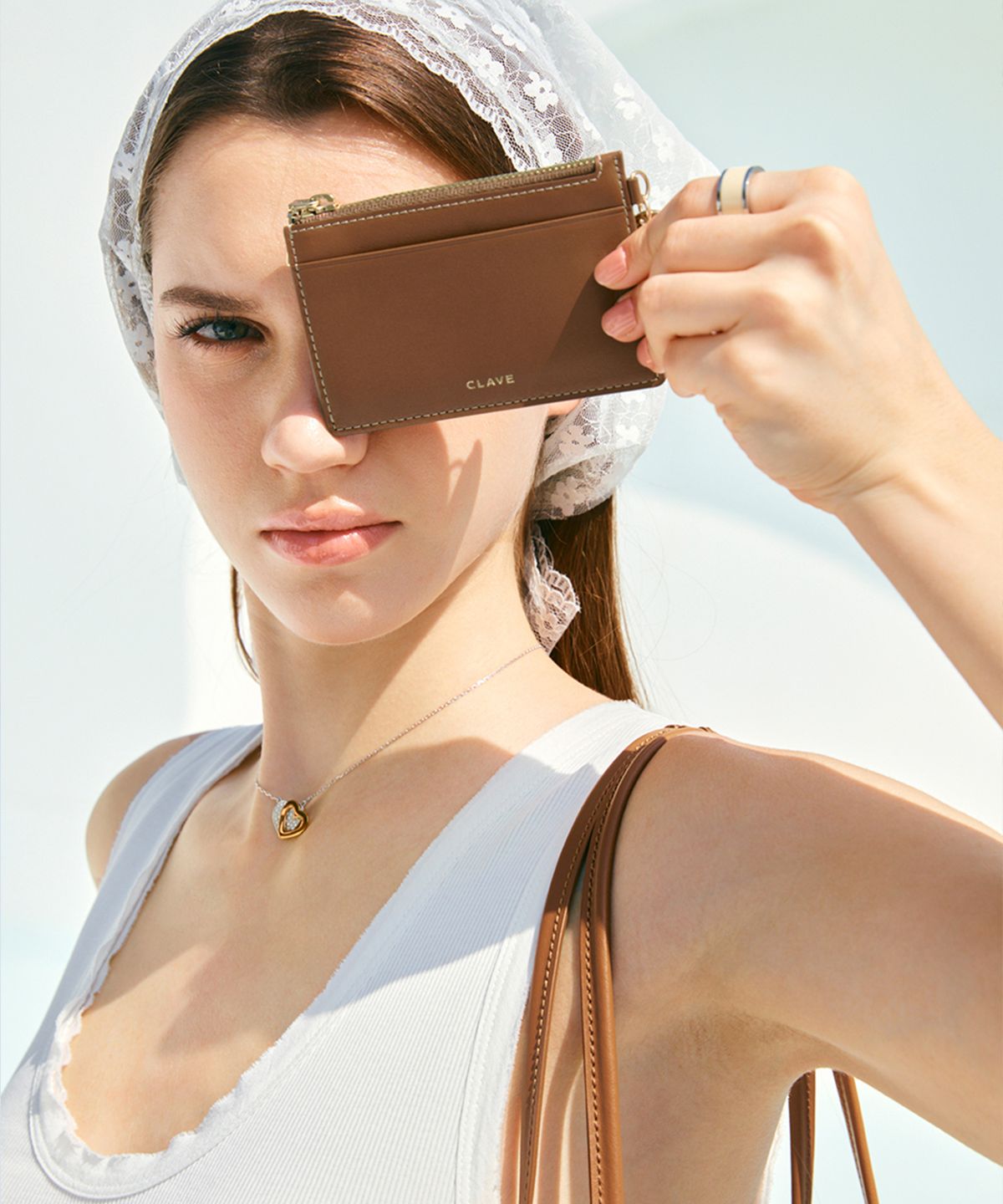 끌라베(CLAVE) SLIM LEATHER CARD HOLDER (슬림 레더 카드홀더)