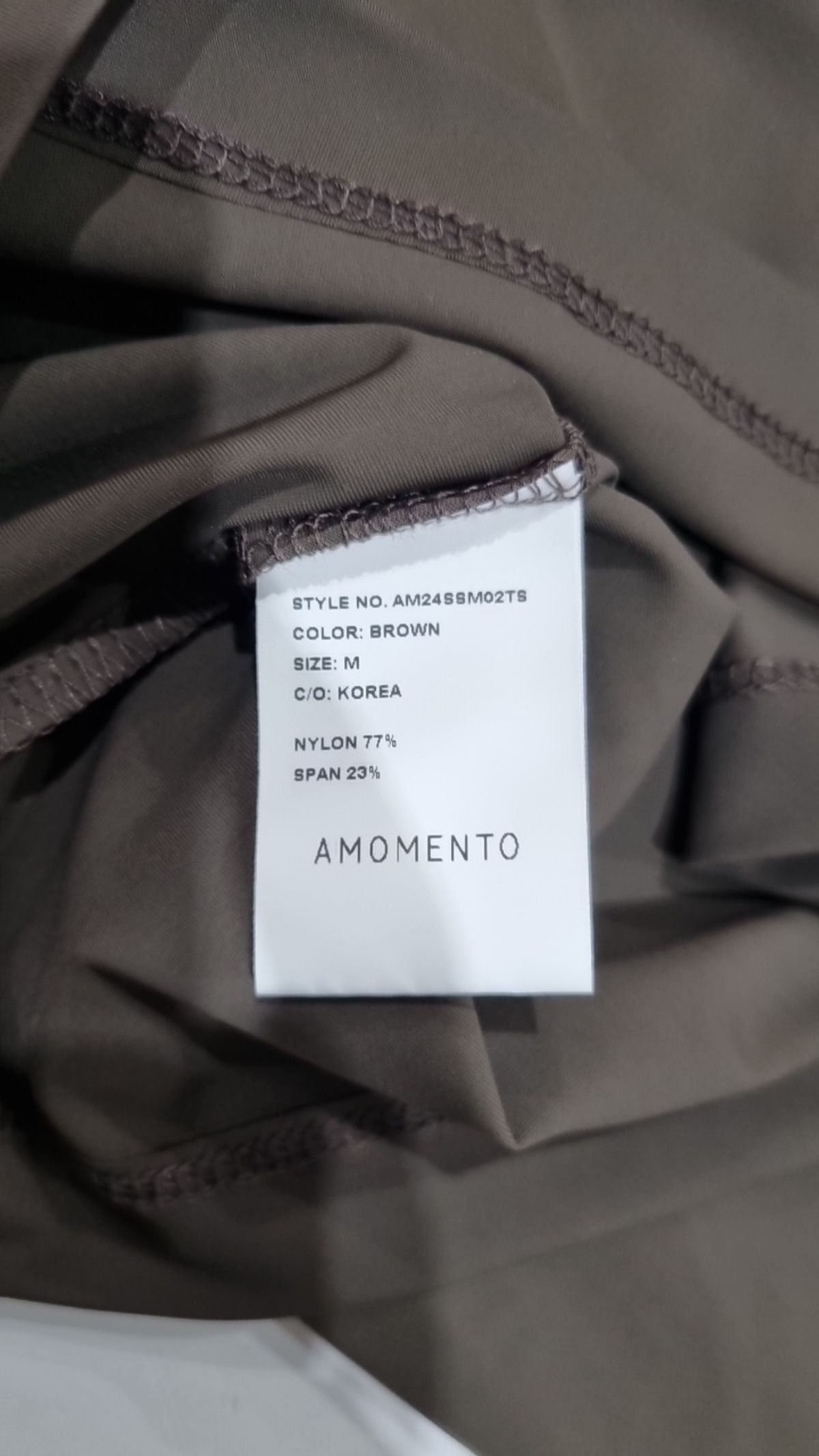 아모멘토(AMOMENTO) 반소매 티셔츠 M