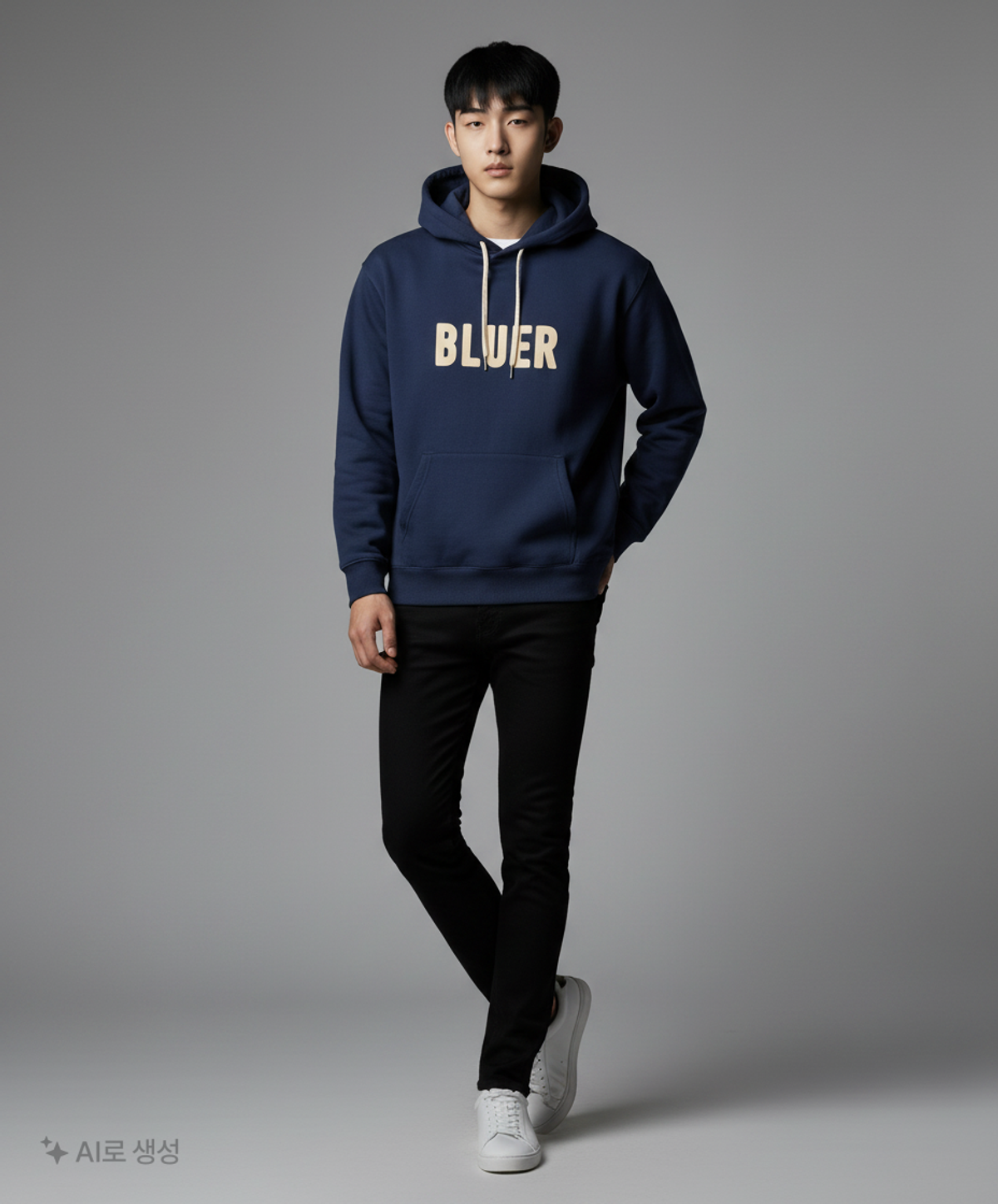 블루어(Bluer) 후드 티셔츠 XL
