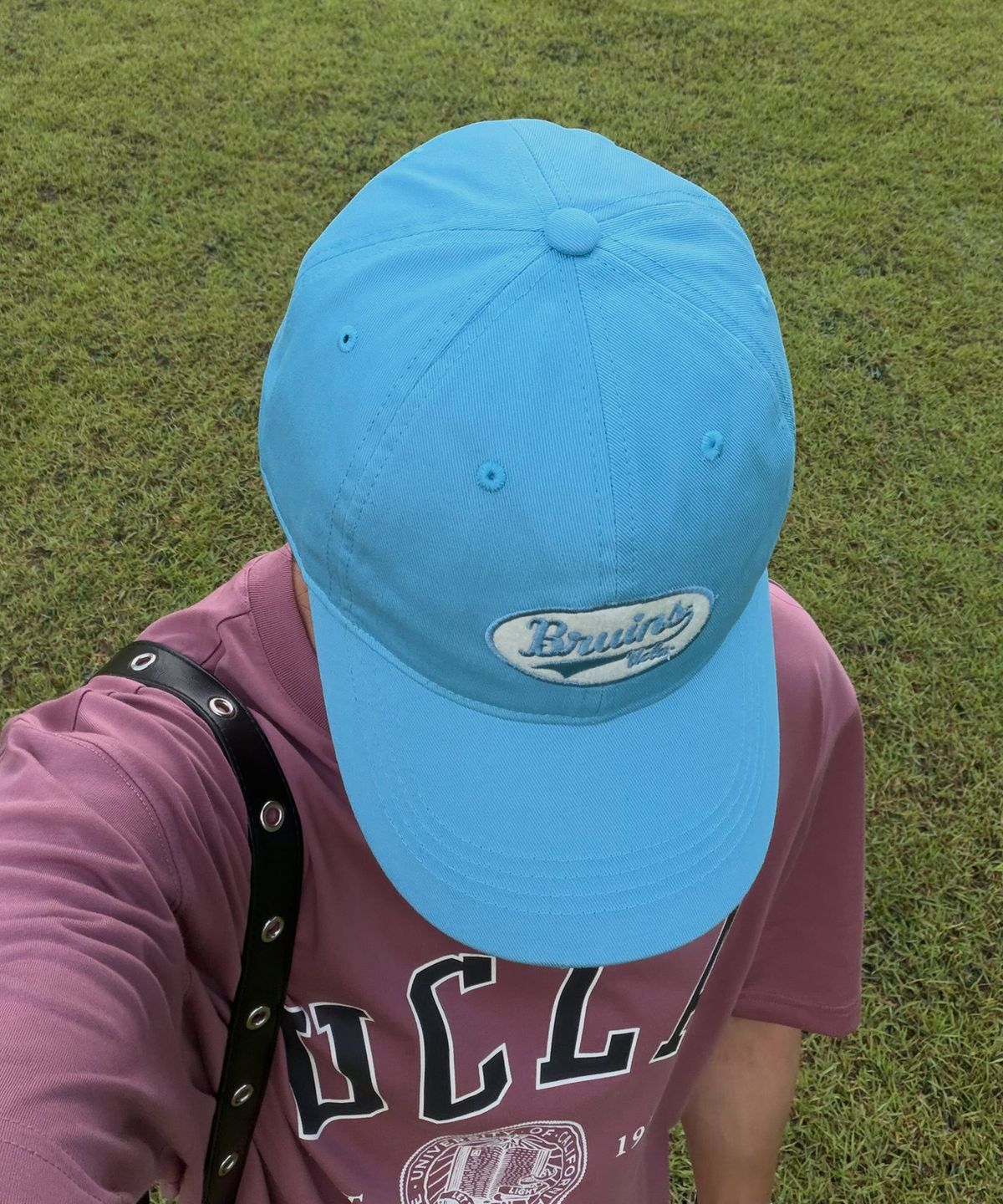 유씨엘에이(UCLA) 남녀공용 UCLA 올드스쿨 자수 볼캡[SKY BLUE](UCRAC31)