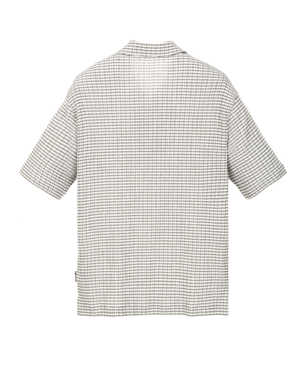 질스튜어트뉴욕 맨(JILLSTUART NEWYORK MEN) 플리츠 반팔 티셔츠 - 라이트그레이 (JNTS6B502G1)