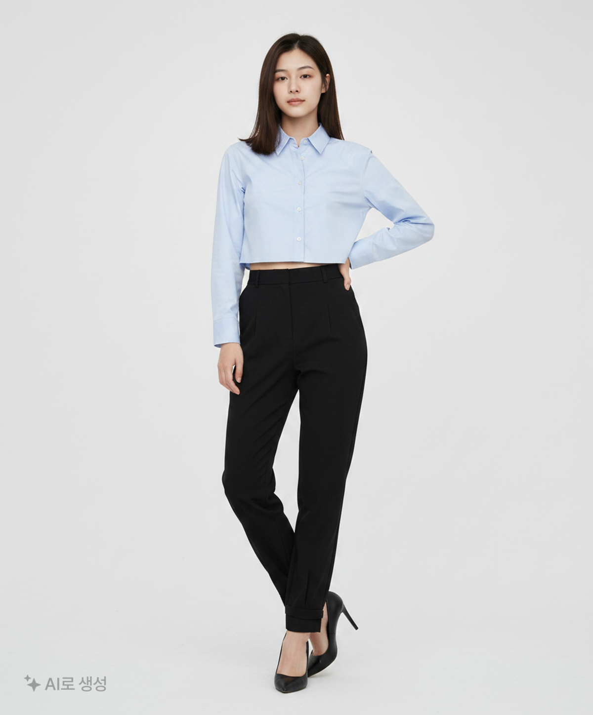 르(LE) 캐주얼 셔츠 M