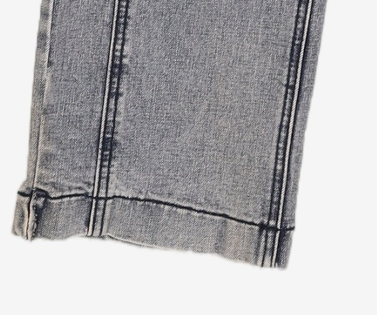 미쏘(MIXXO) 옆절개 디테일 일자핏 데님 MIWTJC319J 24