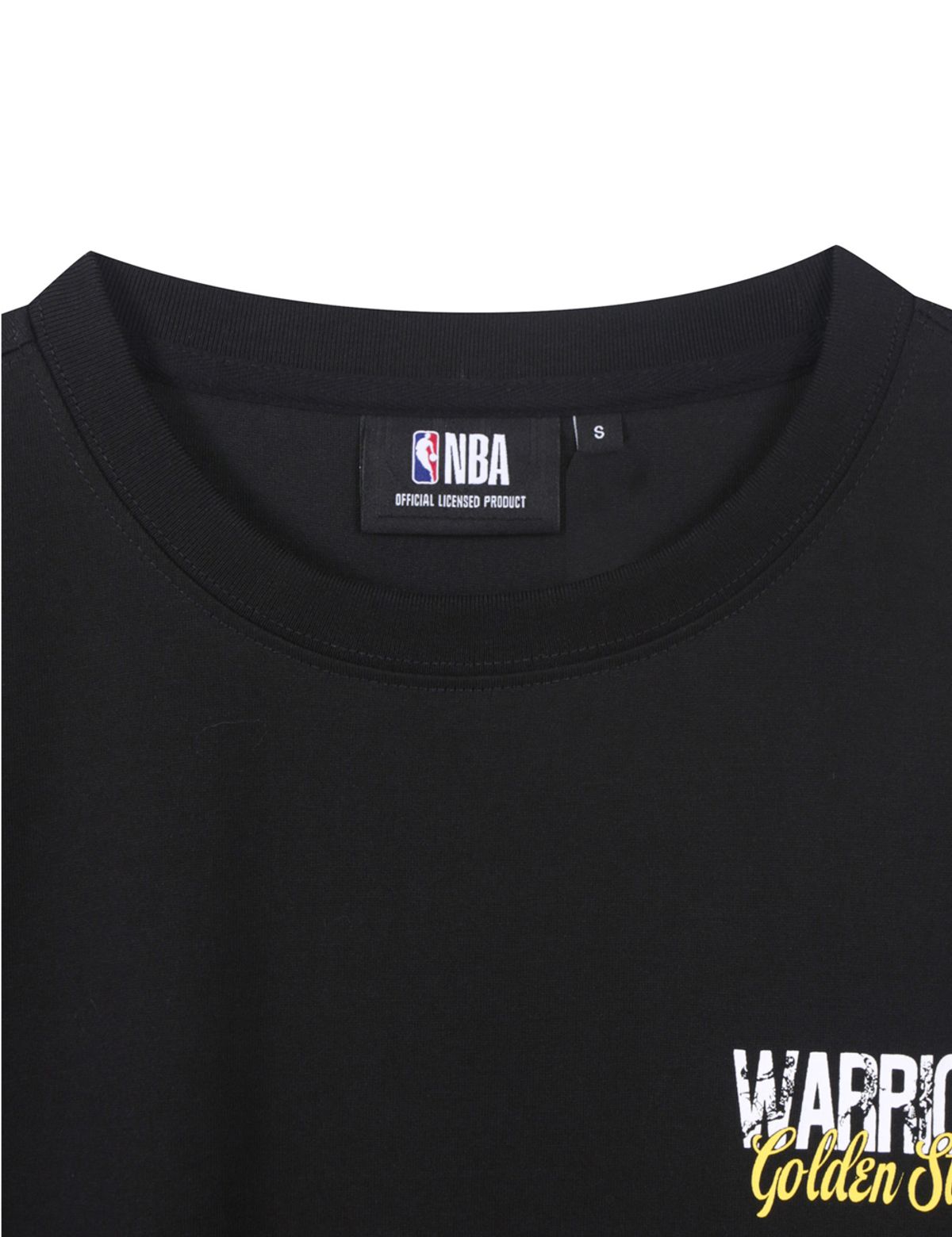엔비에이(NBA) 팀 아카이브 백 그래픽 반팔 티셔츠 블랙