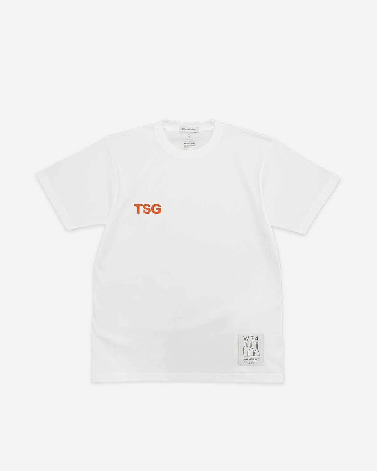티셔츠 갤러리(TSHIRTS GALLERY) [17s FINE] RUNNING MOTION - ORANGE