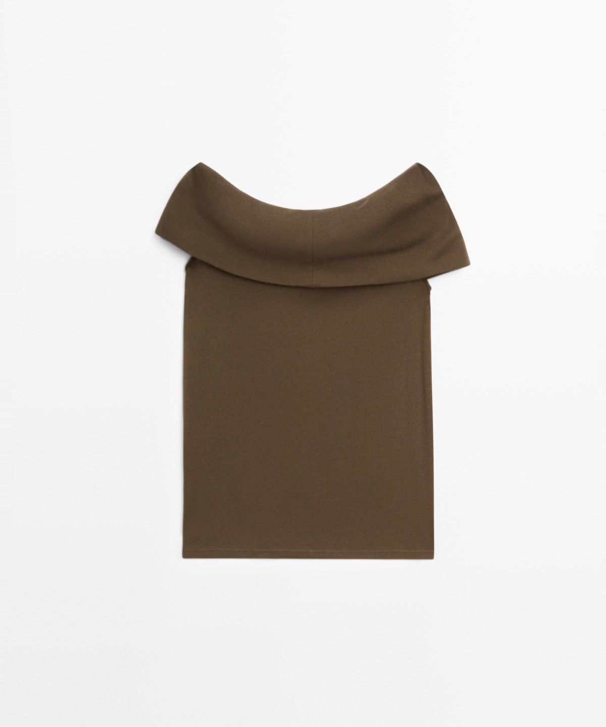 마시모두띠(MASSIMO DUTTI) 주얼 디테일 오프 숄더 탑