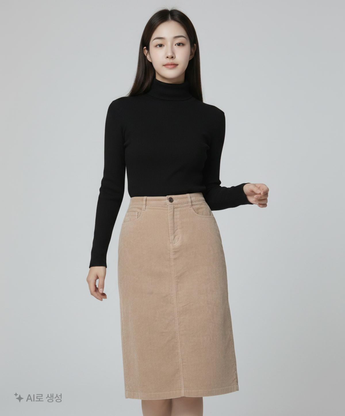 무신사 스탠다드(MUSINSA STANDARD) 롱스커트 L