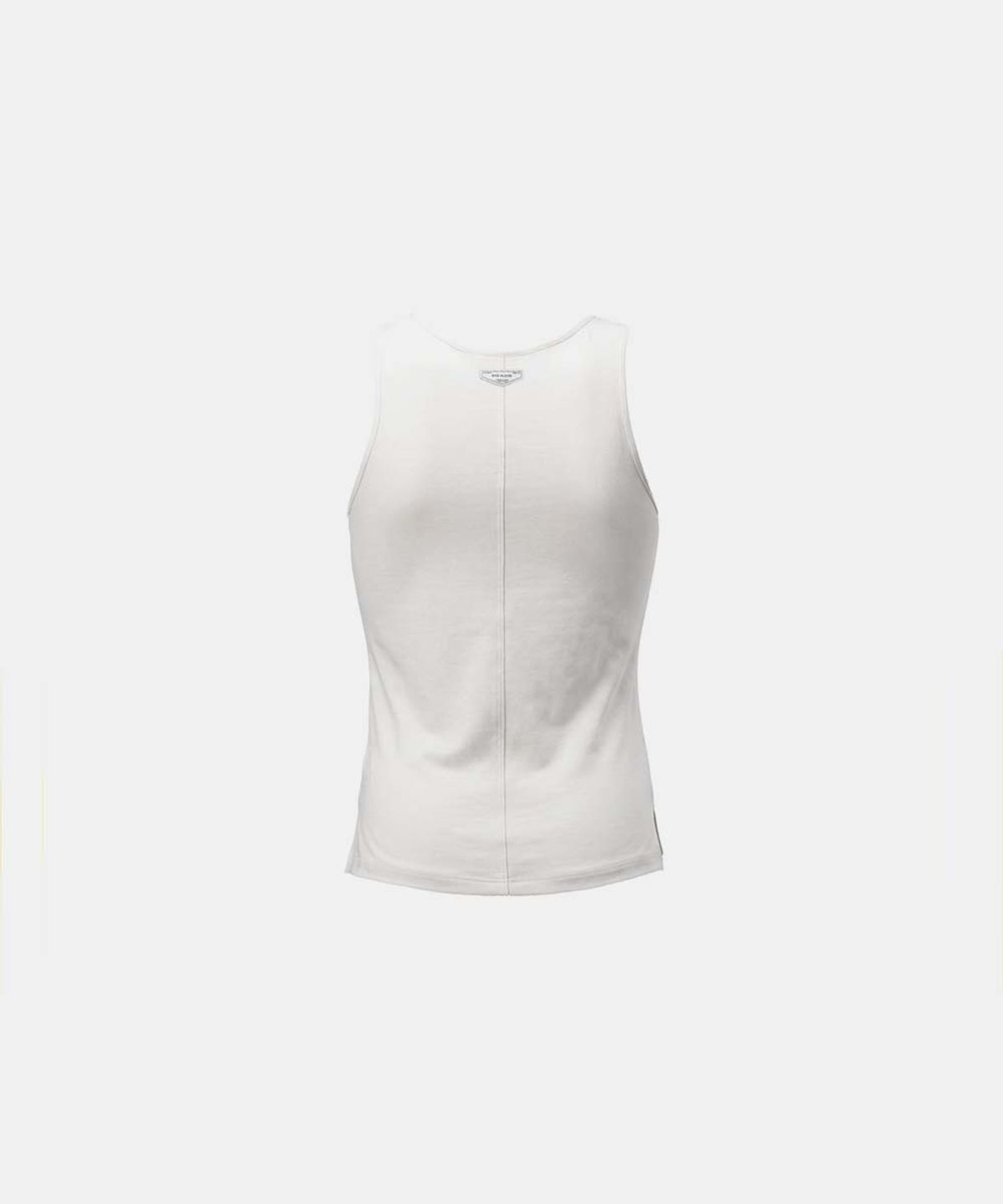 배드블러드(BADBLOOD) Silket Cotton Scoop Neck Tank - White
