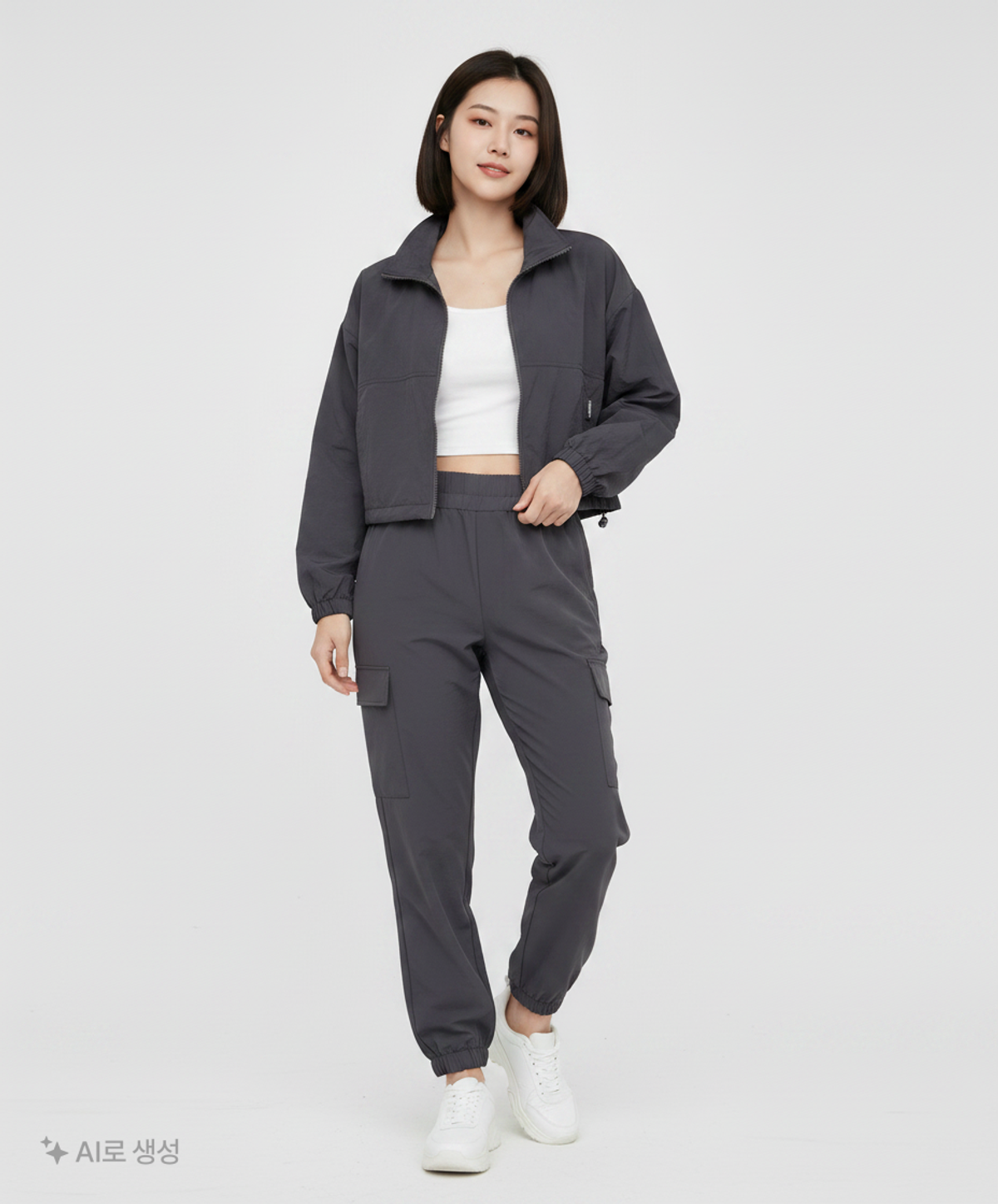 스파오(SPAO) 나일론/코치 재킷 M