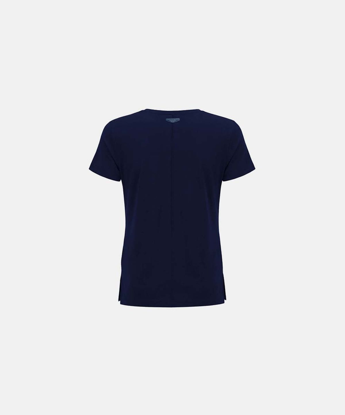 배드블러드(BADBLOOD) Silket Cotton Short Sleeve T-Shirt - Navy