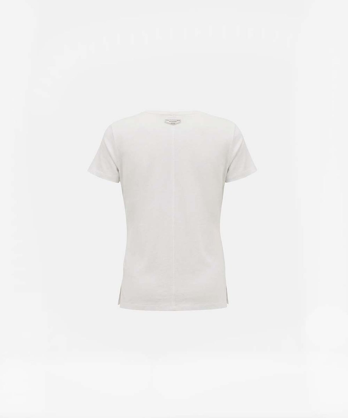 배드블러드(BADBLOOD) Silket Cotton Short Sleeve T-Shirt - White