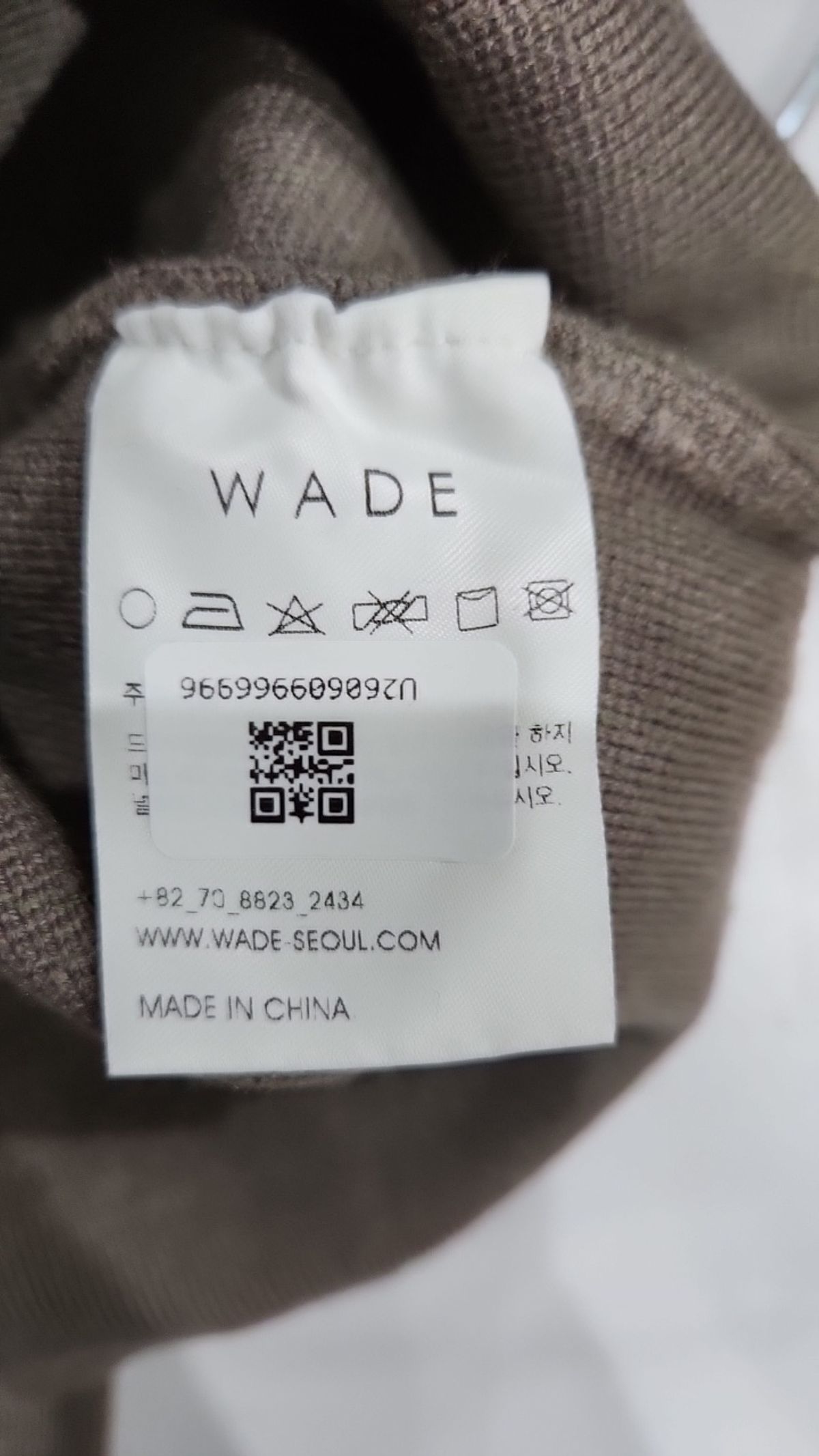웨이드(WADE) 니트/스웨터 M