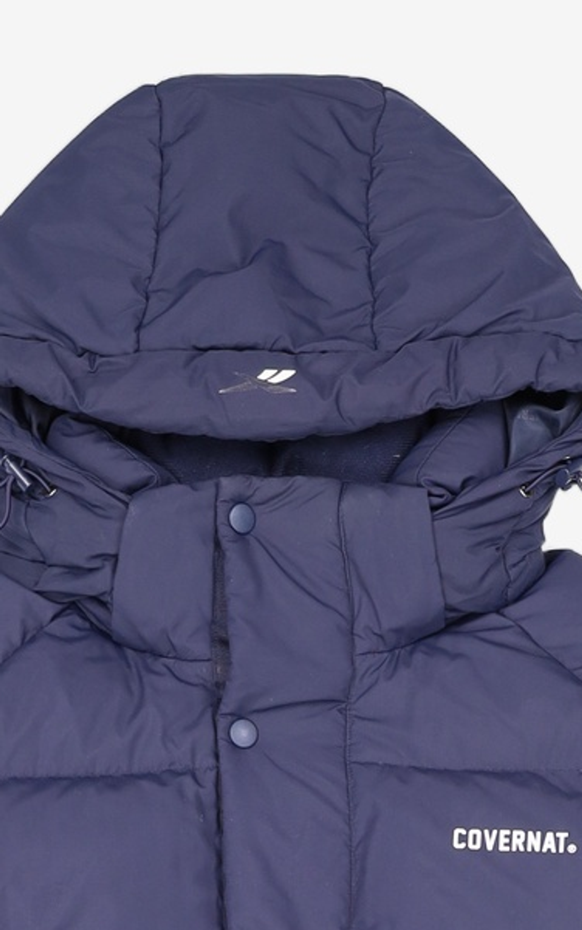 리복(REEBOK) [리복X커버낫][DX7063] 롱 푸퍼 자켓 - 네이비 S