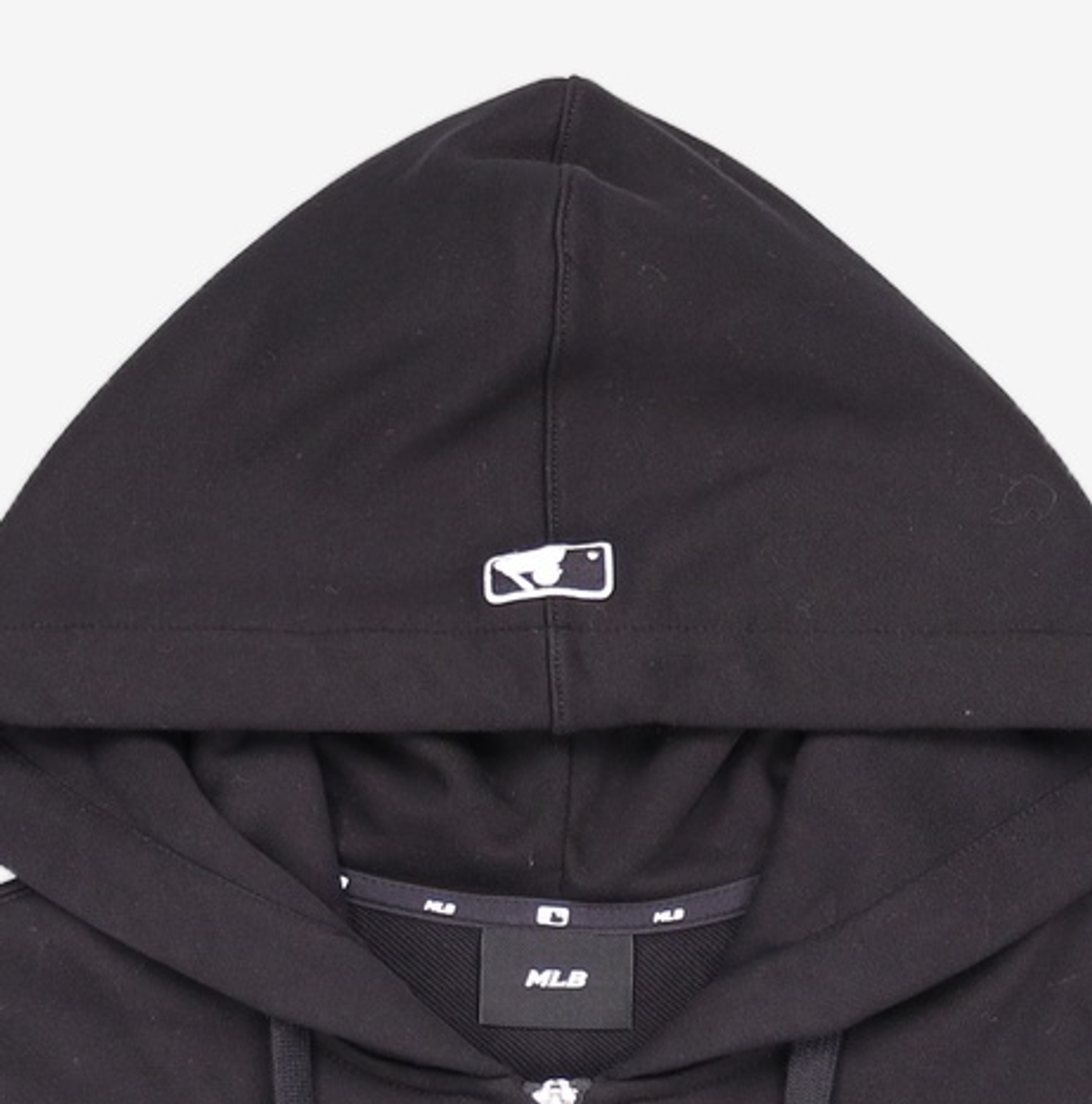 엠엘비(MLB) 베이직 미디움로고 후드 집업 NY (Black) S