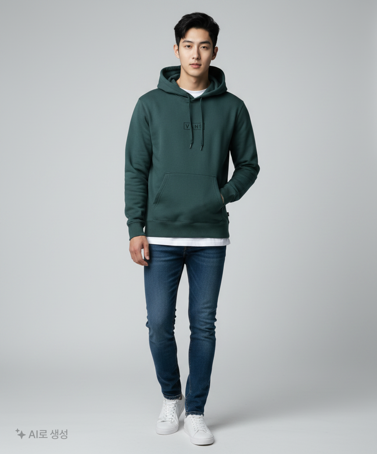 반스(VANS) 후드 티셔츠