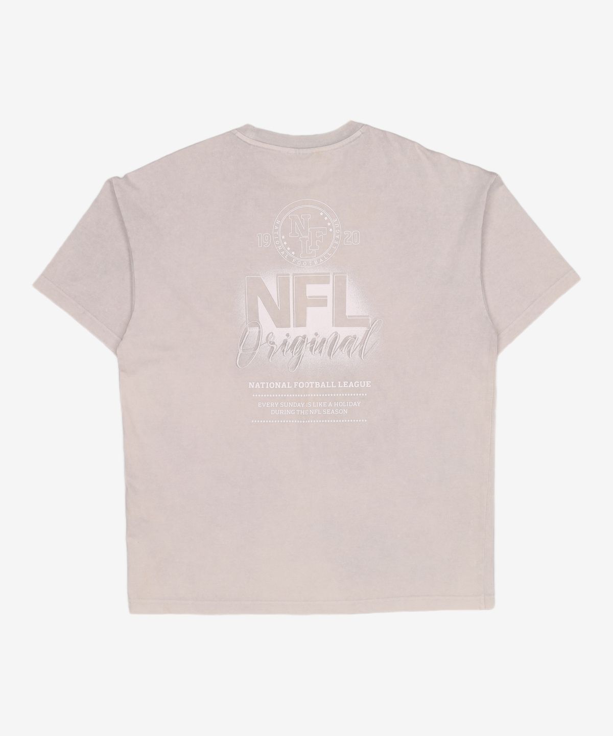 엔에프엘(NFL) 엔에프엘 F212UTS334 피그먼트 그래픽 숏 슬리브 티셔츠 LGREY L