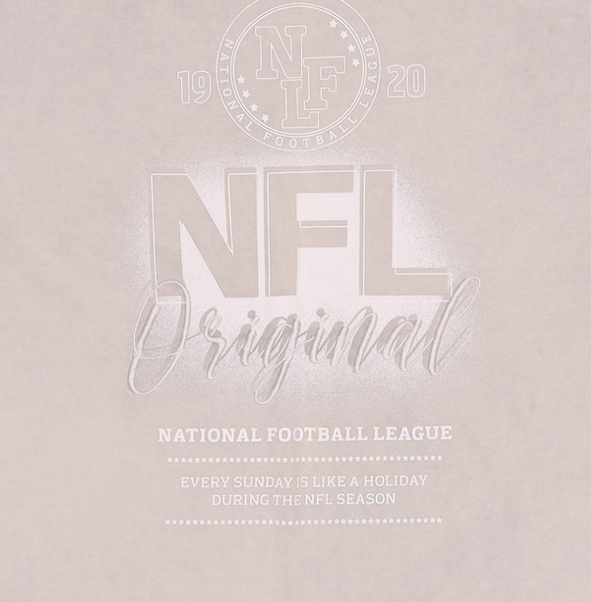엔에프엘(NFL) 엔에프엘 F212UTS334 피그먼트 그래픽 숏 슬리브 티셔츠 LGREY L
