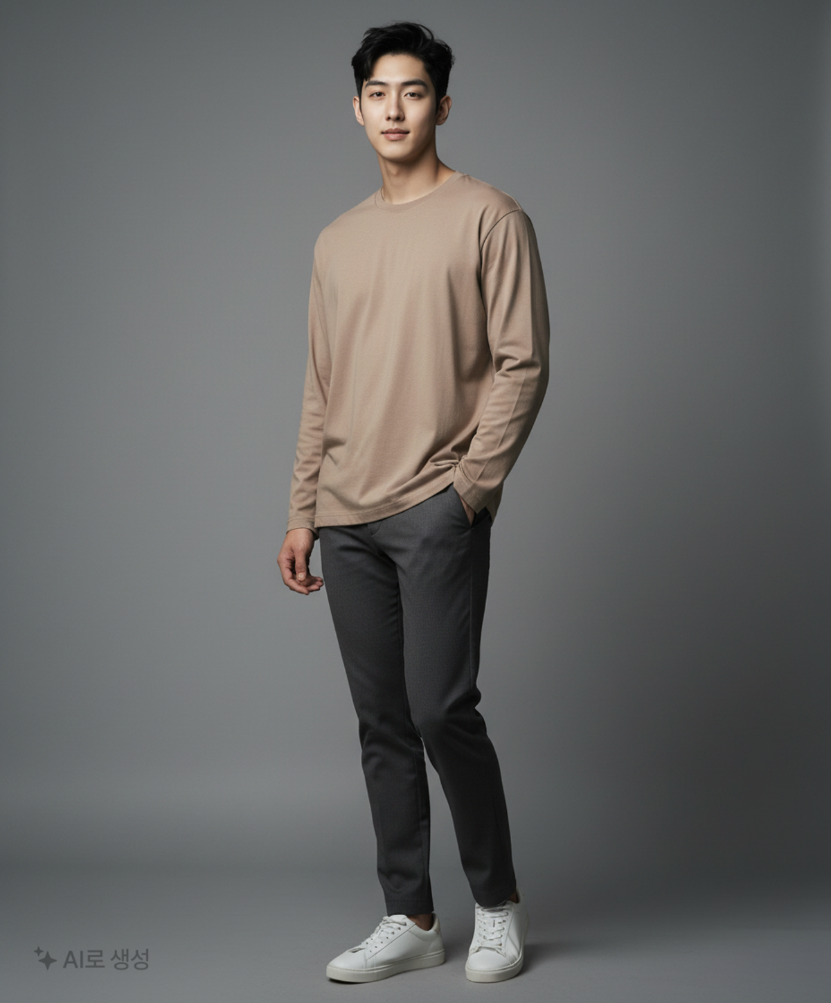 무신사 스탠다드(MUSINSA STANDARD) 긴소매 티셔츠 XL