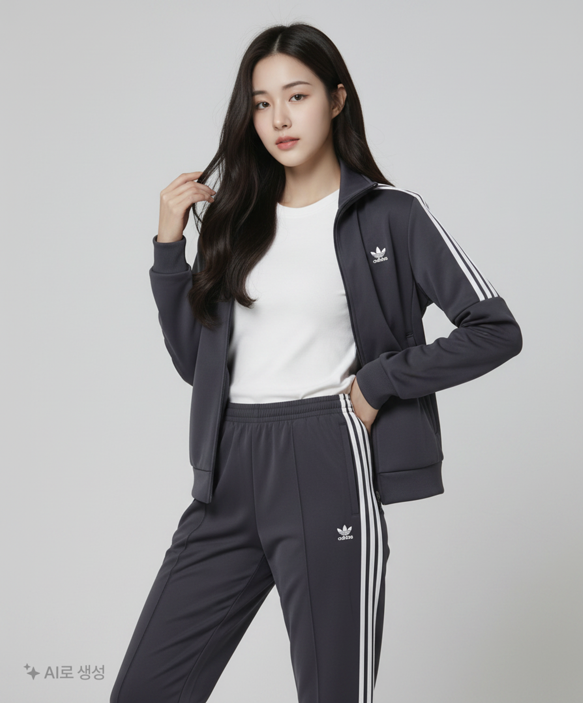 아디다스(ADIDAS) 우븐 트랙 팬츠 - 블랙 / JD5335 M