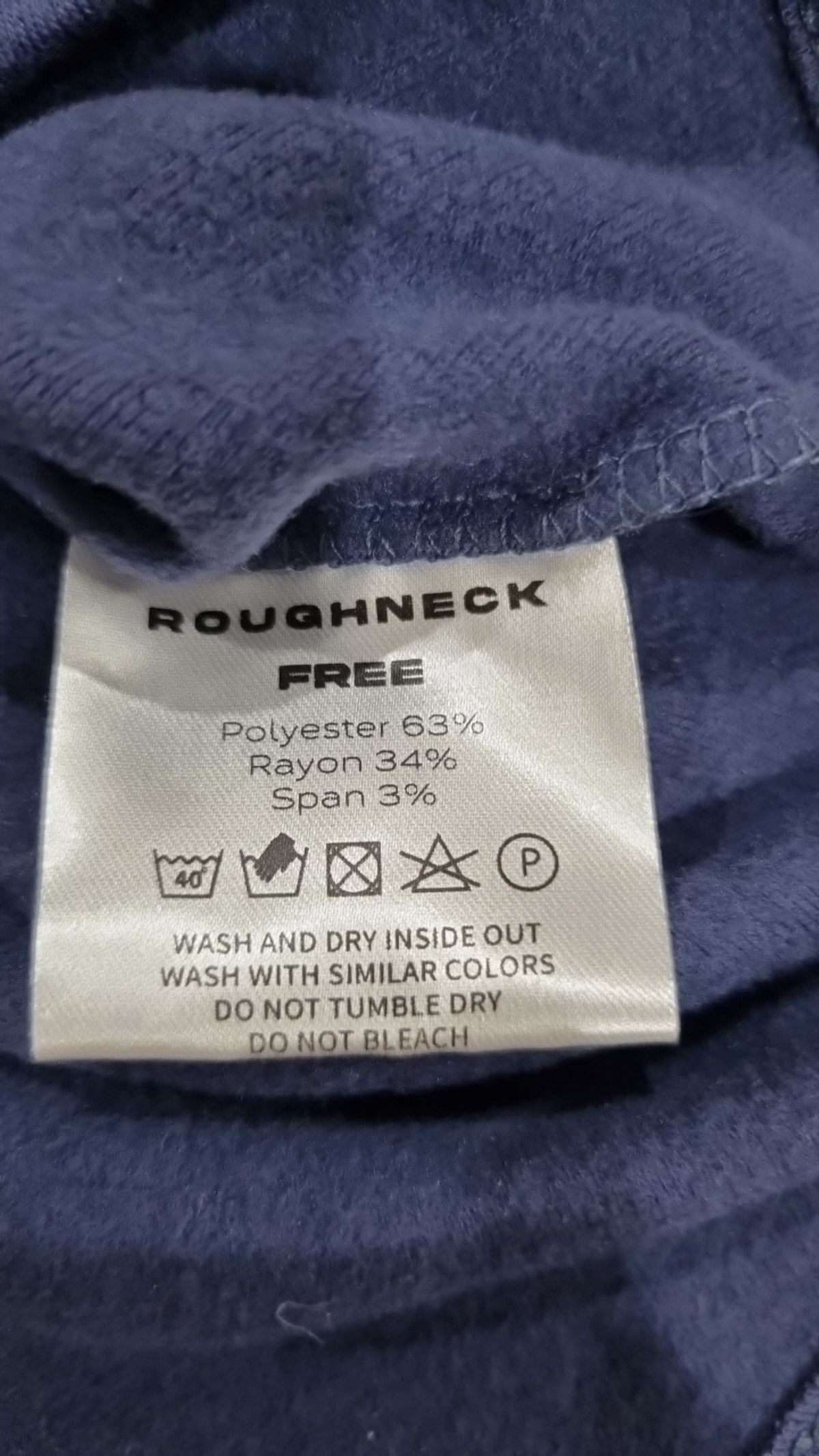 러프넥(ROUGHNECK) 긴소매 티셔츠 FREE