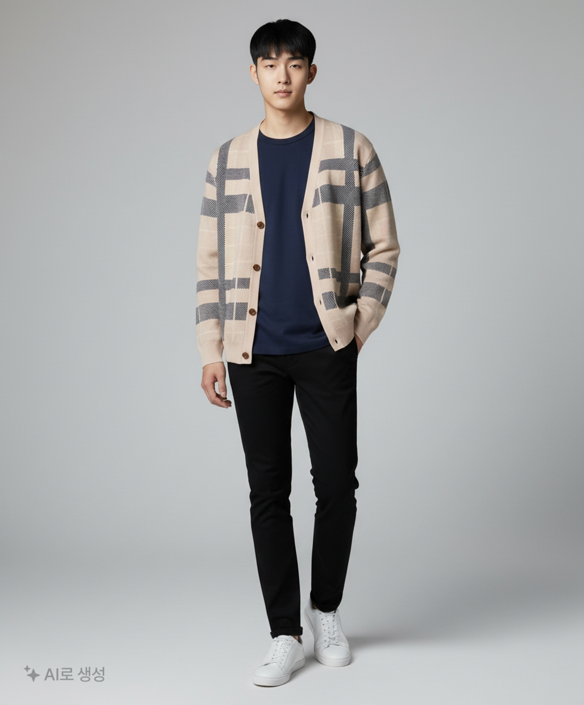 마인드브릿지(MINDBRIDGE) 카디건 100