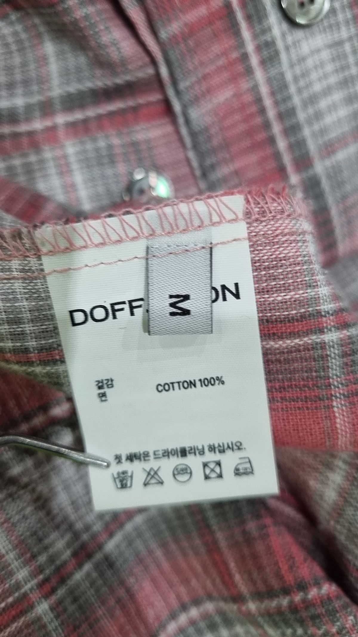 도프제이슨(DOFFJASON) 캐주얼 셔츠 M