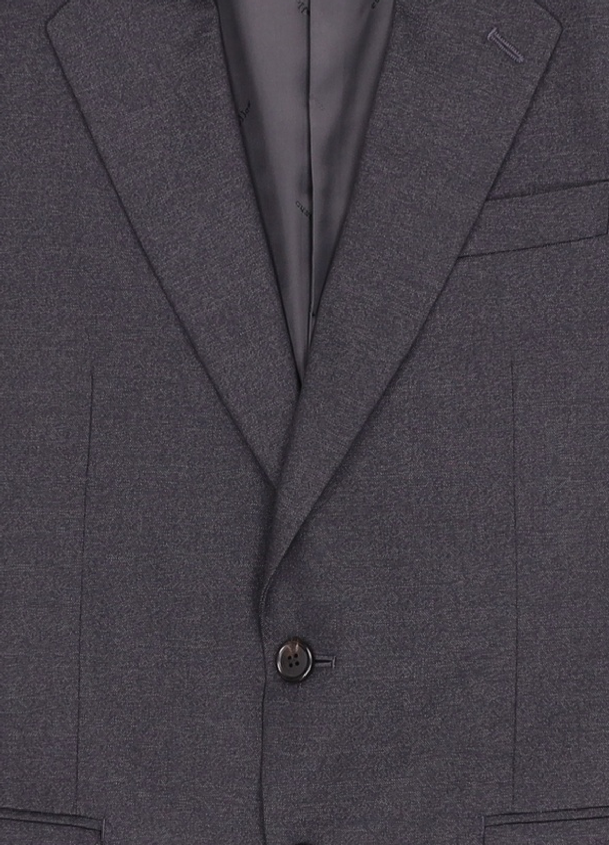 커스텀멜로우(CUSTOMELLOW) two tone charcoal suit jacket_C9FBW22701GYD 95