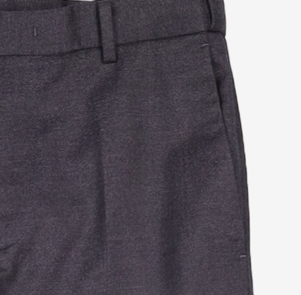 커스텀멜로우(CUSTOMELLOW) two tone charcoal suit pants_C9FCW22701GYD 78