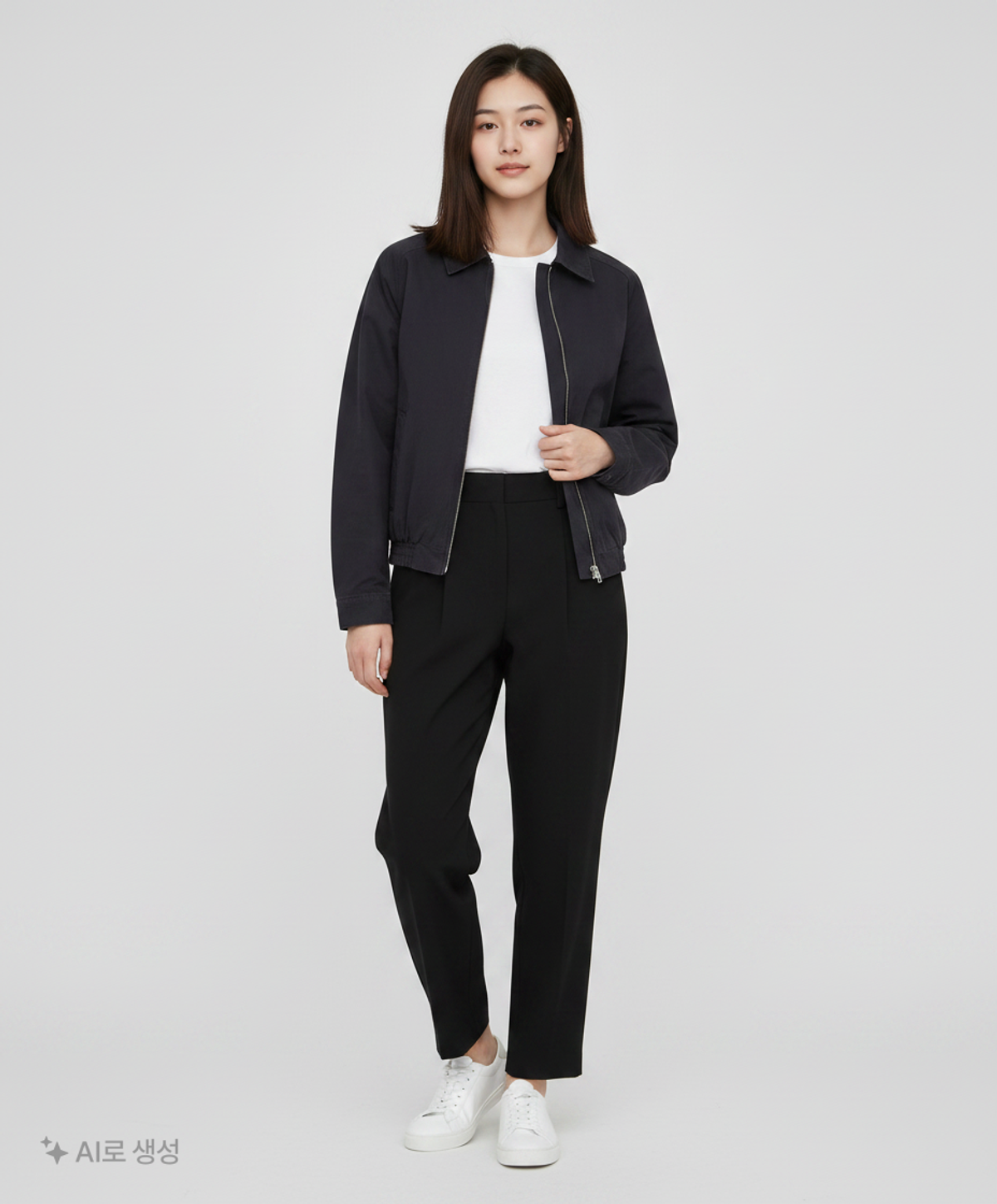 오디너리 홀리데이(ORDINARY HOLIDAY) 오버핏코튼보머점퍼 OVERFIT COTTON BOMBER JUMPER FREE