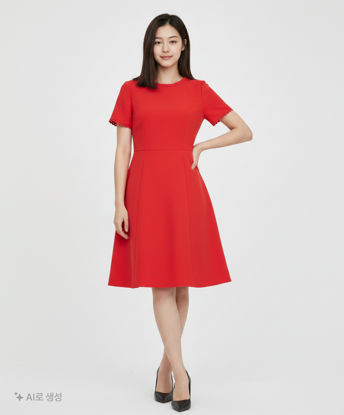 라인(LINE) 미니 원피스 55