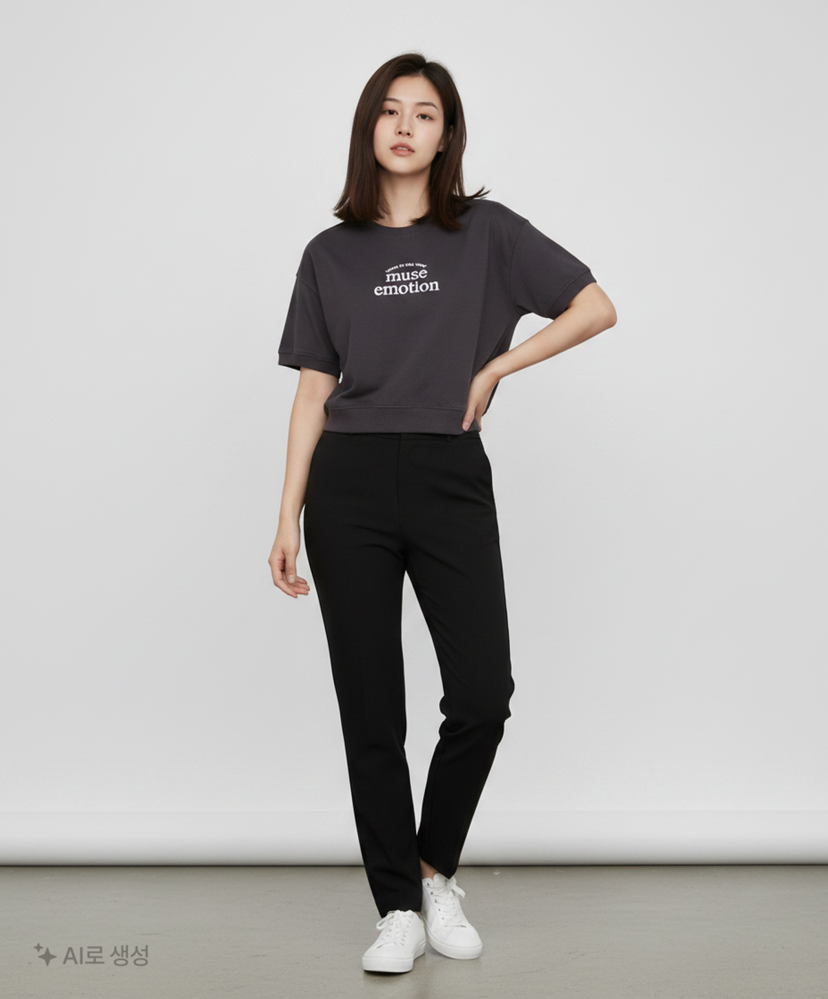 소이(SOIE) 반소매 티셔츠 L