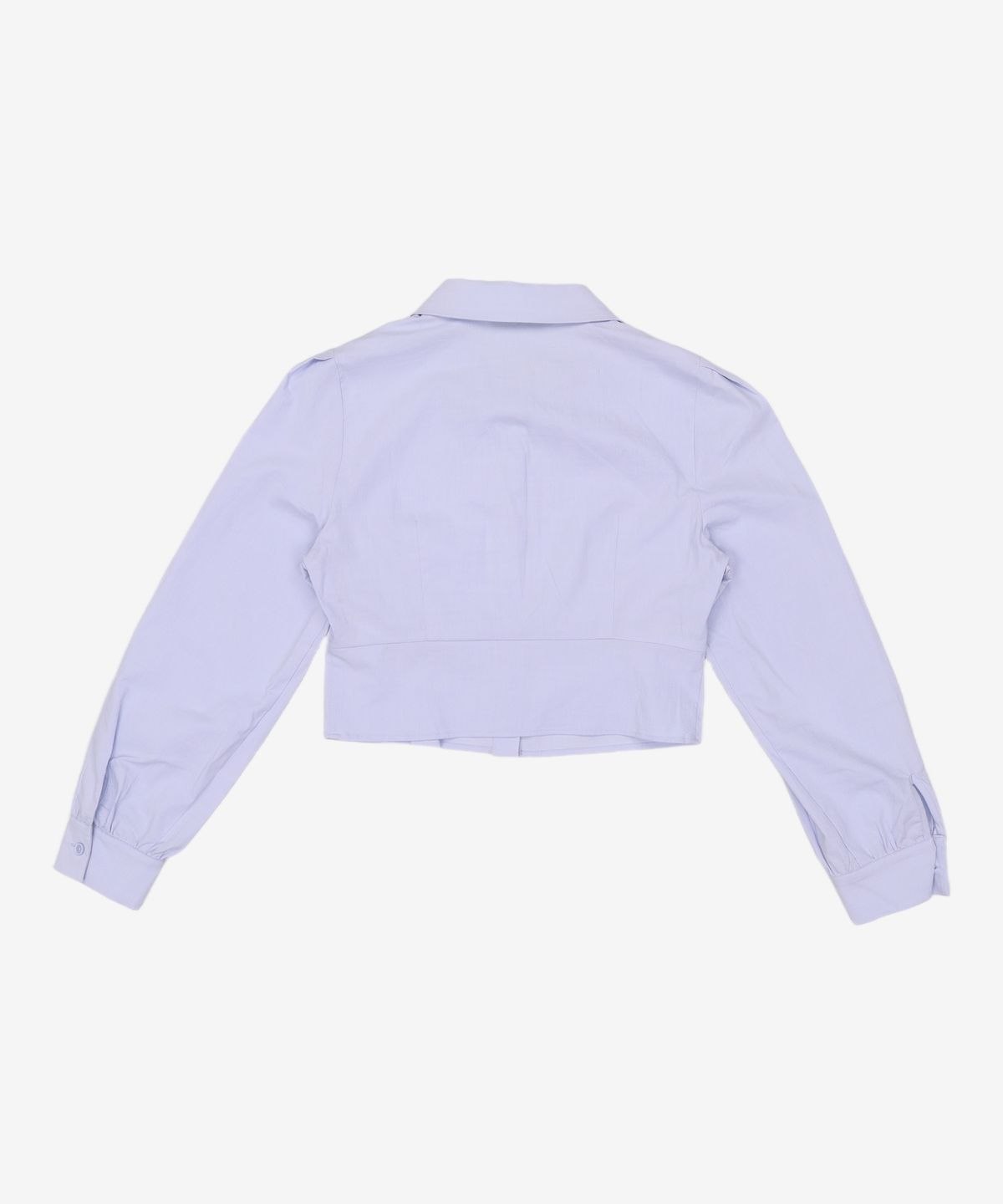 미쏘(MIXXO) 셔츠형 크롭 블라우스 MIWBLD323G M