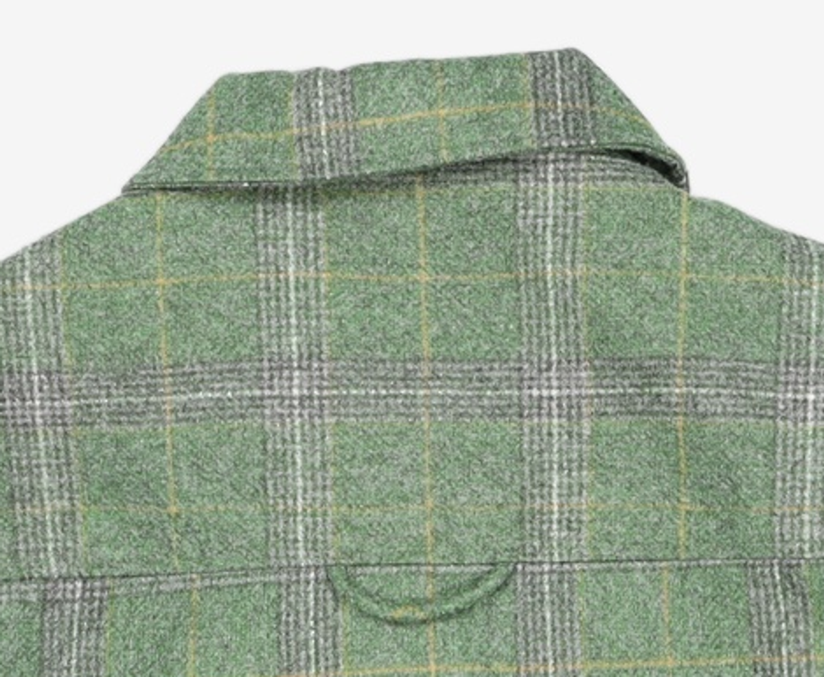 브라운브레스(BROWNBREATH) PRAT PLAID CHECK SHIRTS - GREEN M