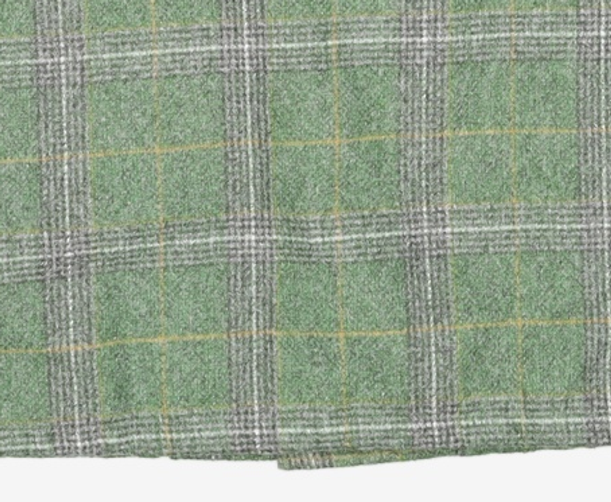 브라운브레스(BROWNBREATH) PRAT PLAID CHECK SHIRTS - GREEN M