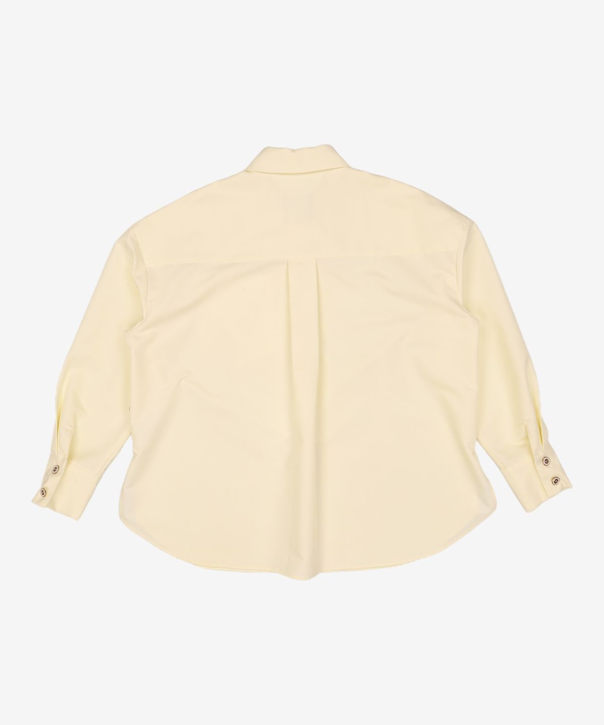 살롱 드 욘(SALON DE YOHN) Soild Wrap Shirt_ Lemon M