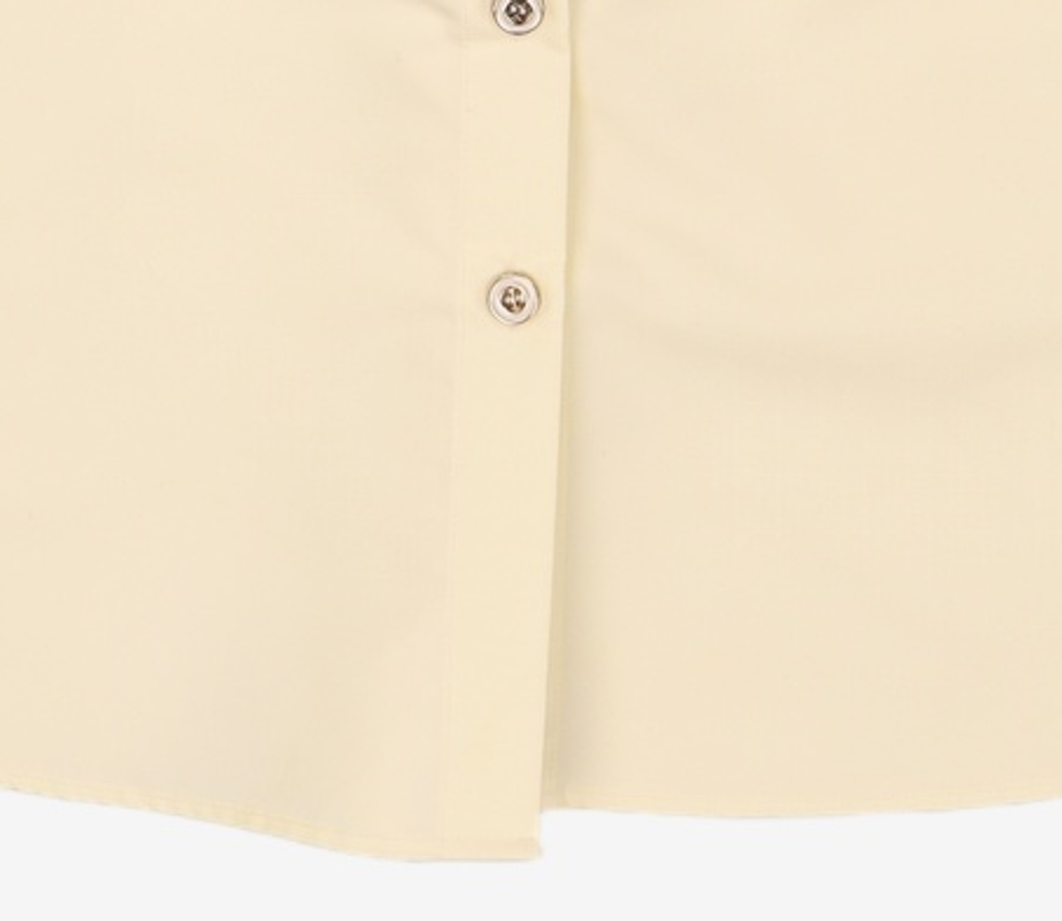 살롱 드 욘(SALON DE YOHN) Soild Wrap Shirt_ Lemon M