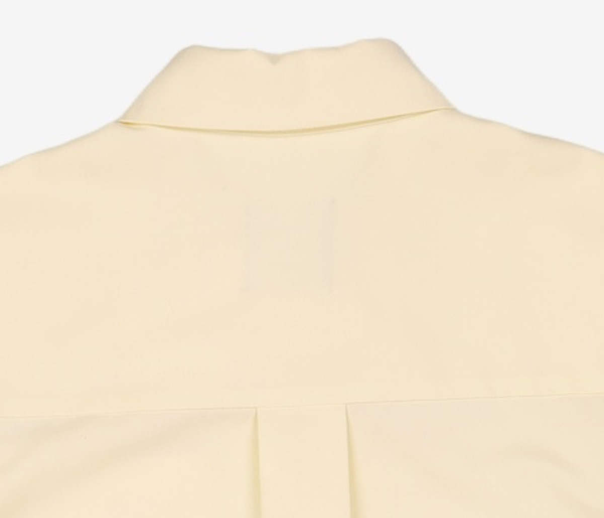 살롱 드 욘(SALON DE YOHN) Soild Wrap Shirt_ Lemon M