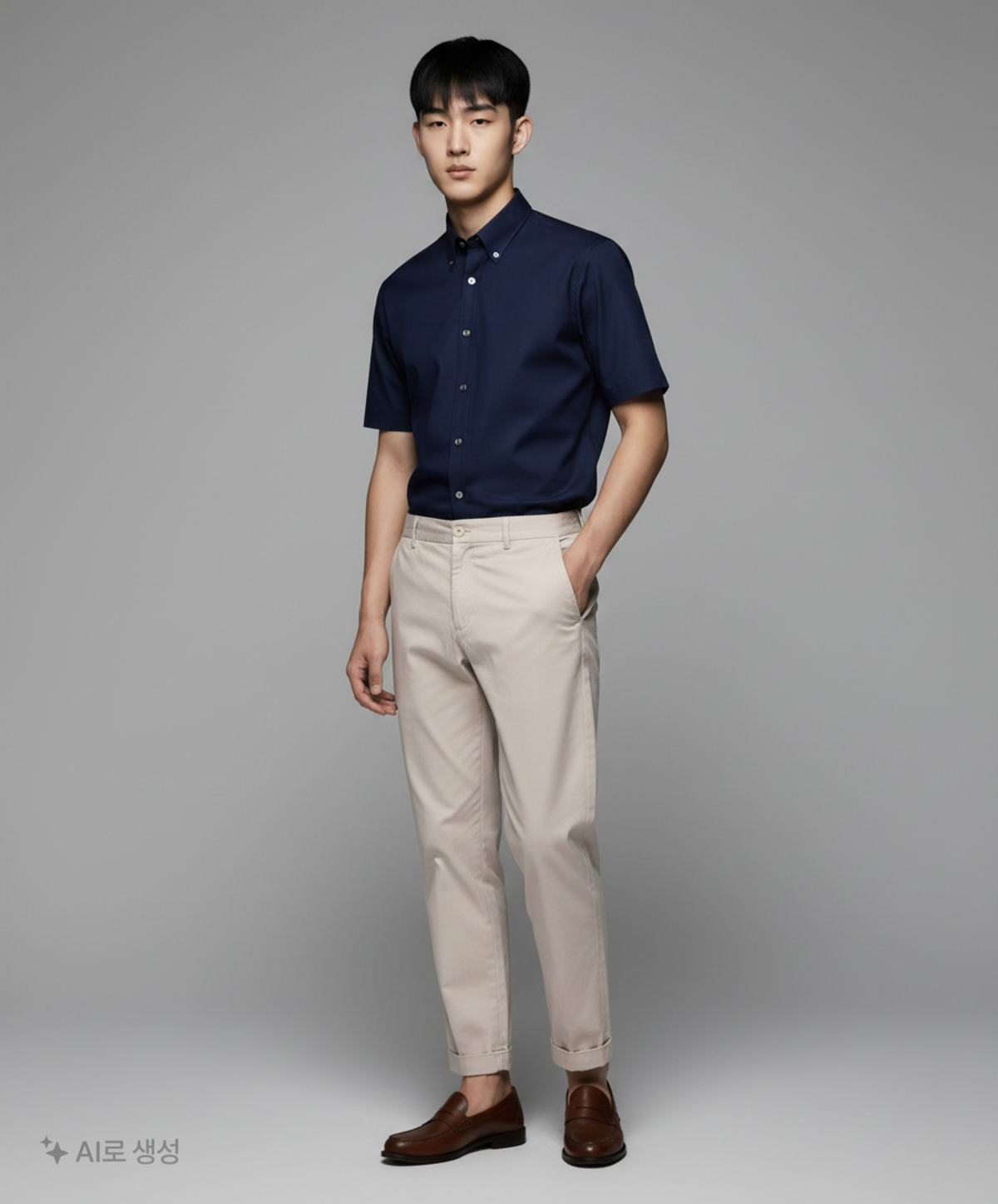 디키즈(DICKIES) 트윌 오픈 햄 팬츠 스톤 1