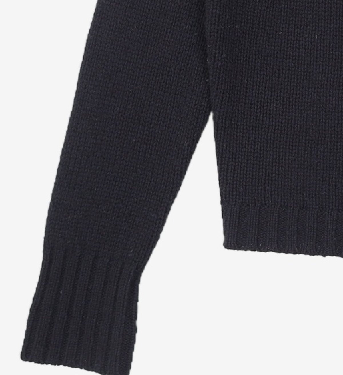 락피쉬웨더웨어(ROCKFISH WEATHERWEAR) 울 라운드 가디건 - BLACK FREE