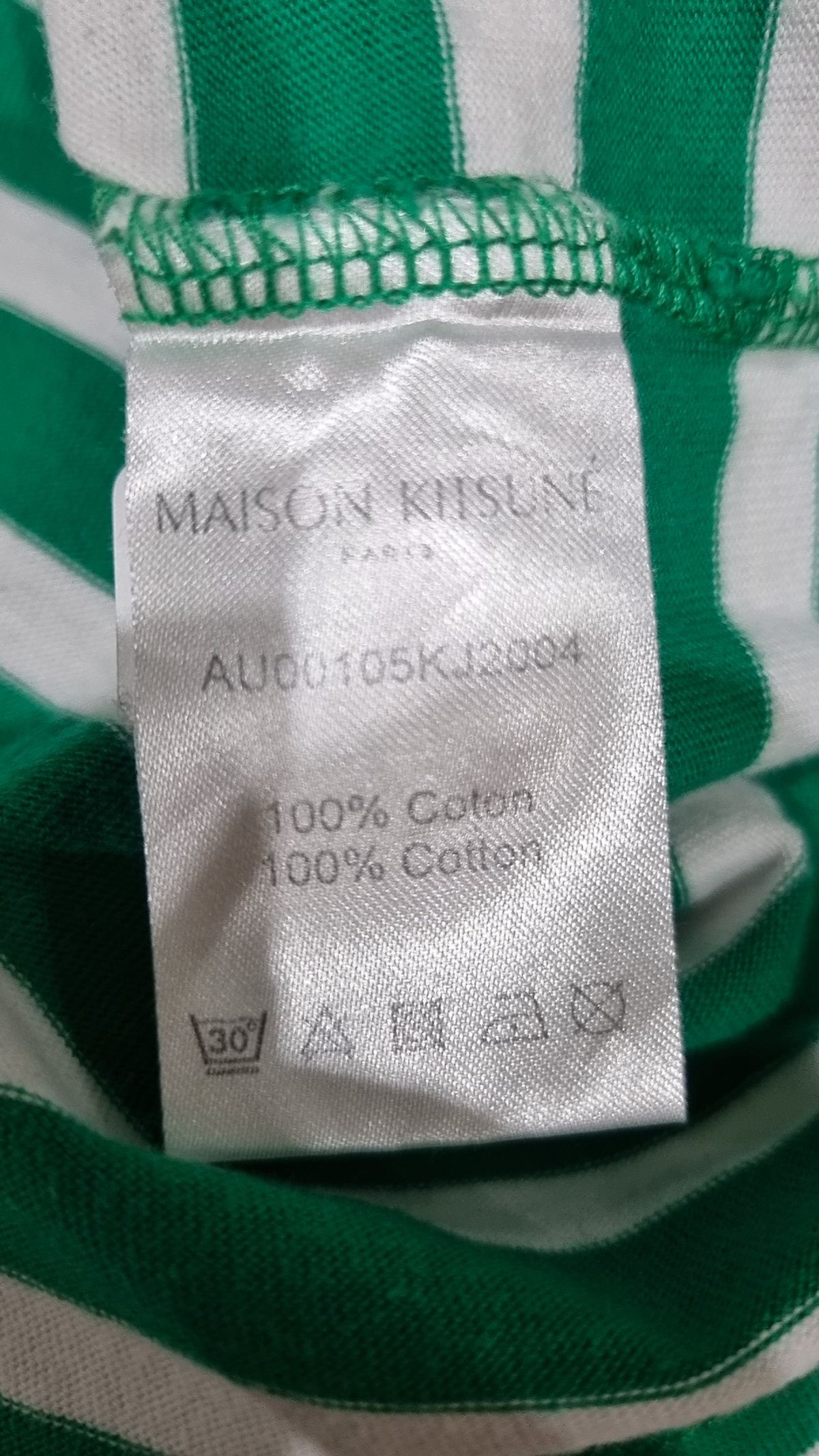 메종 키츠네(MAISON KITSUNE) 긴소매 티셔츠 S
